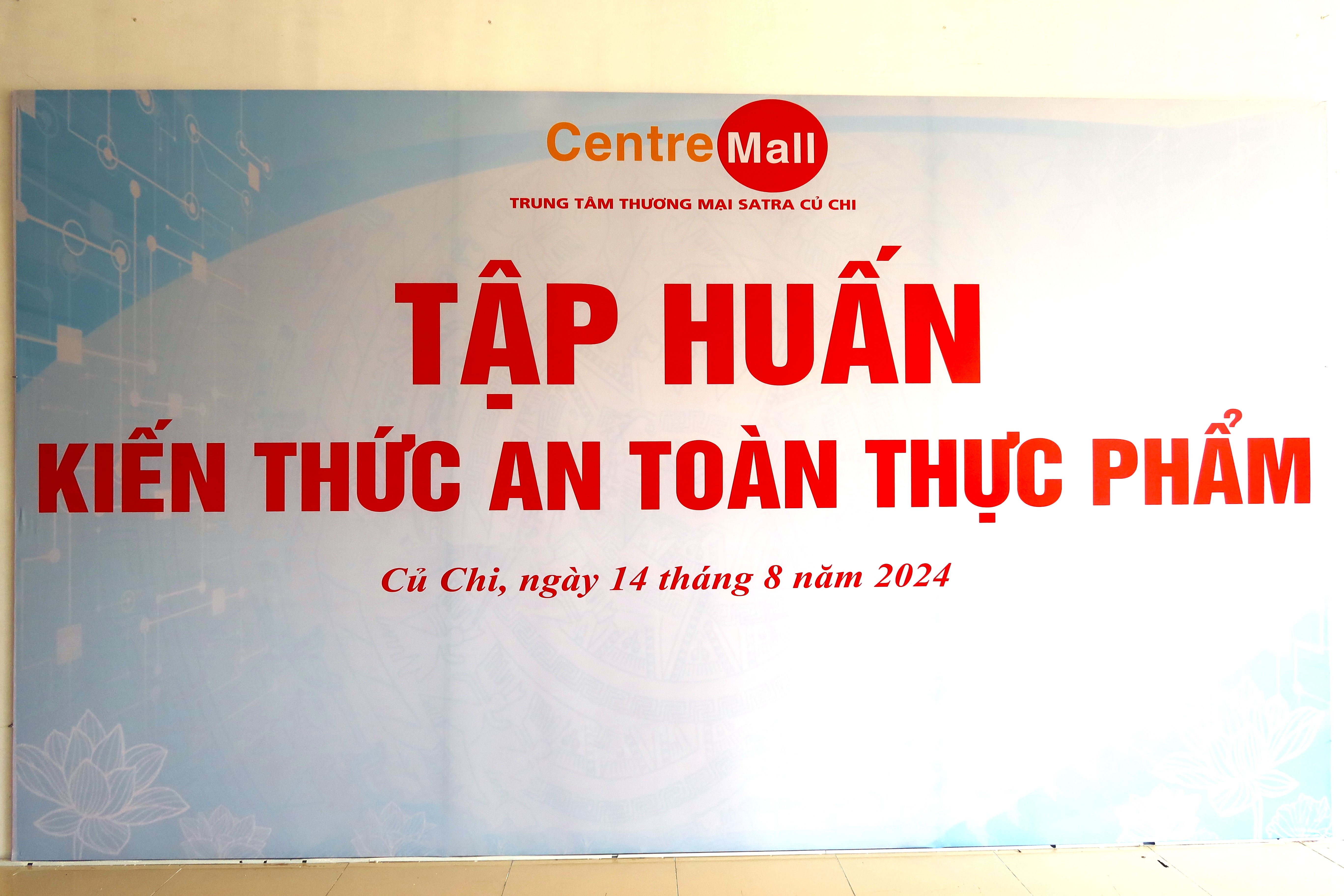 Tập huấn kiến thức an toàn thực phẩm 2024