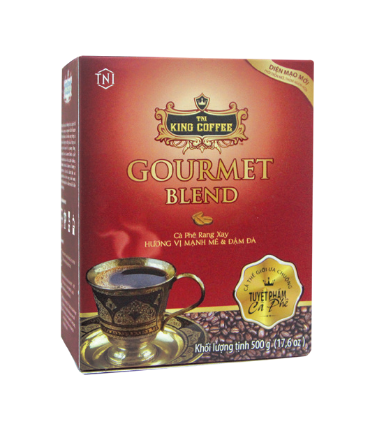 King coffee Gourmet Blend 5 hộp 500gr