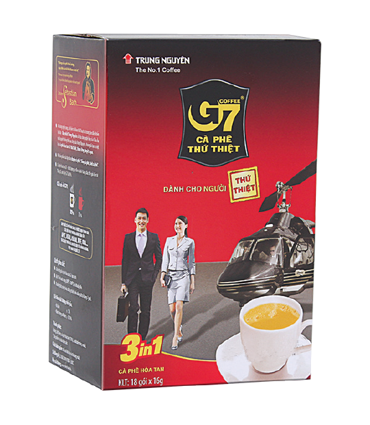 Cà phê G7 3IN bịch 18 gói 16r