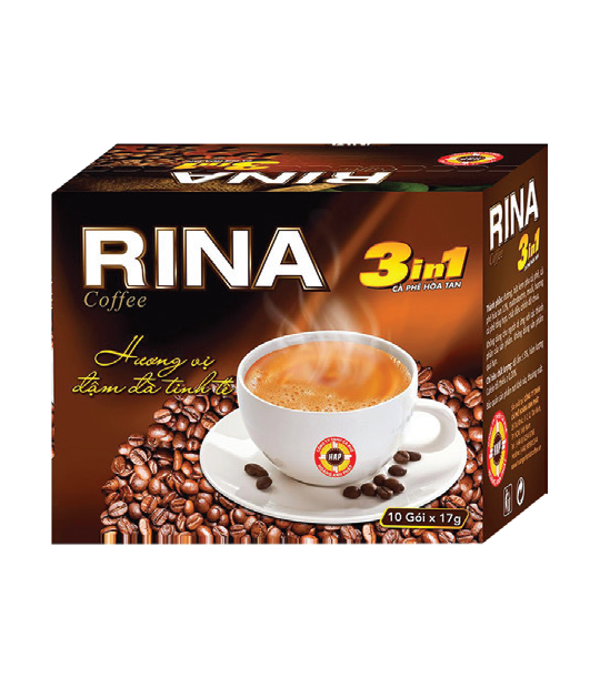 Cà phê Rina sữa hòa tan 3IN1 170gr